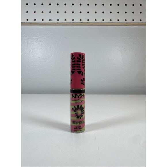 NYX Other - NYX Beetlejuice Sand worm Swirl Lop Gloss Pink & Green‎ New